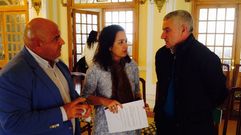 Pablo Prieto, Susana Mart�nez y Manolo Mesa