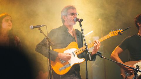 Xoel L&oacute;pez en directo durante o Castelo Conta 2023