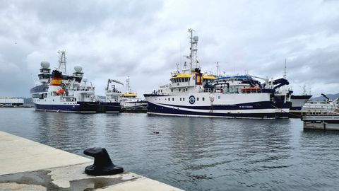 Los oceanogr�ficos aguardan una mejora del tiempo para zarpar