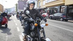 Las motos cl�sicas tomaron Zas el domingo