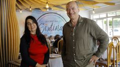 Mara Varela Fraga y Ramn Vidal, propietarios de La Cantina Sixtina.