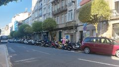 Zona de la r�a do H�rreo a la que se incorpor�, en sentido contrario, un veh�culo