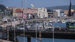 Vista del puerto deportivo de Avils