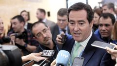 Antonio Garamendi preside la Confederaci�n Espa�ola de Organizaciones Empresariales (CEOE)