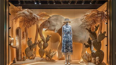 Instalaciones de Dior en las que trabajó Elga Fernández Lamas, en París