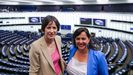 La portavoz nacional del BNG, Ana Pontn, junto a la eurodiputada Ana Miranda, en una imagen de archivo.