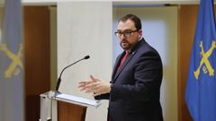 El presidente del Principado, Adri�n Barb�n