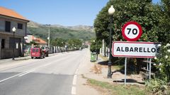 Albarellos, en Monterrei