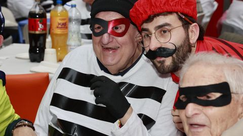 Entroido en la residencia de mayores Torrente Ballester de A Coru�a