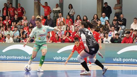 Final de la Copa Galicia 2026 entre Poio Pescamar y Castro Bloques Cando disputada en Pontevedra