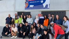 Los participantes visitaron la granja experimental del Campus Terra de Lugo