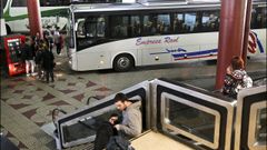 As languidece la estacin de autobuses de Vigo