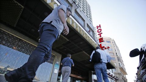 El hotel Bahía, de Vigo, es uno de los que ha sufrido el intento de fraude