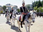 Los agentes desfilaron a caballo el pasado 24 de mayo, con motivo del D�a de la Polic�a.