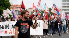 Jornada de huelga de los trabajadores de Abai contra el Erte