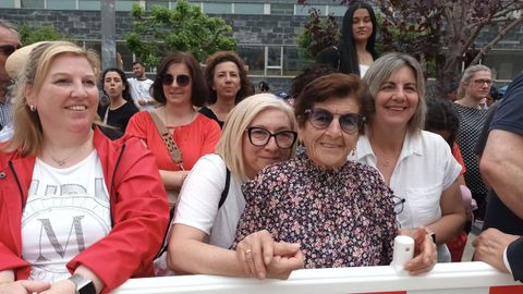 Herminia Domínguez, de 89 años, cumplió la ilusión de hablar con los reyes