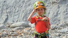 La ni�a gallega que escal� el Naranjo de Bulnes