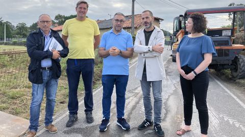 Arracan las obras de mejora del saneamiento de Las Folgueras