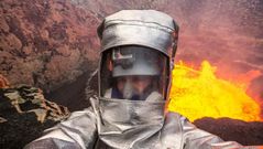 Explorando un volc�n