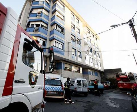 El incendio ocurri� en la calle Pumari�o.