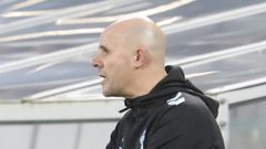 El entrenador del Celta Fortuna, Fredi �lvarez.