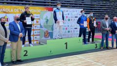 Adri�n Salanova, del Maniotas, en lo m�s alto del podio en el nacional j�nior de taekuondo.