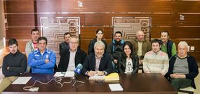 Los integrantes de la que ser� la Agrupaci�n de Electores de Pi�or.