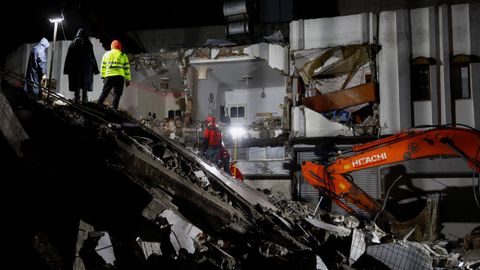 Labores de rescate en Osmaniye