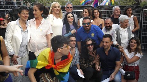 Multitudinario preg�n del World Pride 2017