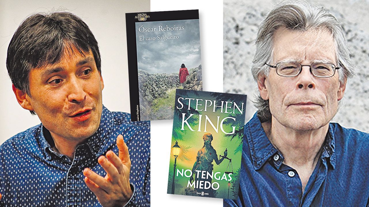 El «thriller» del verano está entre Stephen King y el gallego Óscar Reboiras