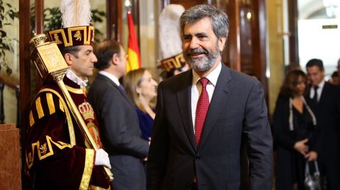 Carlos Lesmes, presidente del CGPJ. 