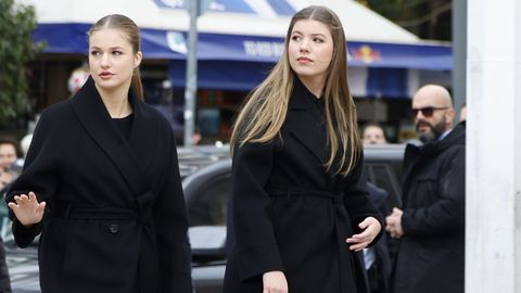 La princesa Leonor y la infanta Sof�a