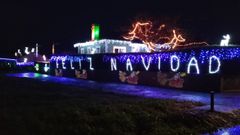 La casa m�s iluminada de la parroquia de Ferreiros