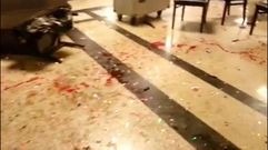 As� qued� el restaurante de Ferrol tras la reyerta entre clanes