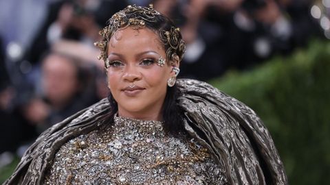 Rihanna, en su reciente participaci�n en la gala Met