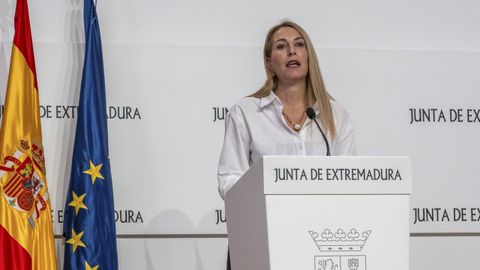 La presidenta que prometió no serlo con la ultraderecha. La popular María Guardiola convocó el pasado lunes elecciones anticipadas para el 21 de diciembre.