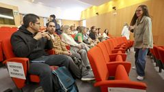 Acto de despedida y bienvenida de residentes del rea sanitaria del pasado mayo en el Hospital Montecelo de Pontevedra