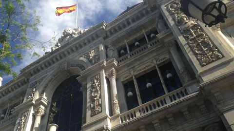 La sede del Banco de Espa&ntilde;a en Madrid