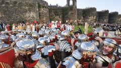 Una batalla en el Arde Lucus, en la zona de A Mosqueira