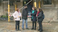 P�rez e Su�rez comprobaron o estado dos xulgados de Noia.