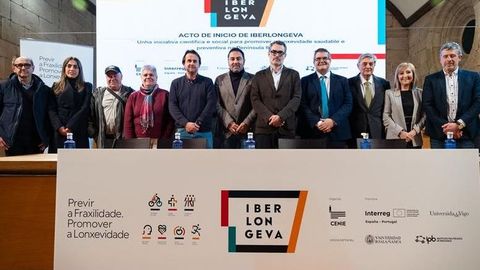 Presentaci�n en Celanova del proyecto transfronterizo Iberlongeva.