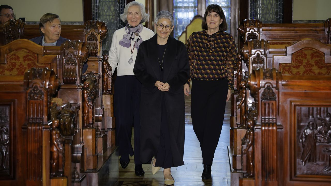 La científica María Dolores Mayán ingresa en el Instituto José Cornide de A Coruña con un discurso sobre la historia del cáncer