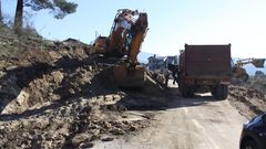 Obras en el pol�gono As Pedreiras, en una imagen de archivo