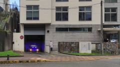 Una vista del edificio de los juzgados de Ferrol. 