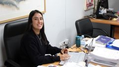 La concejala de Educaci�n de Noia, Ana Blanco.