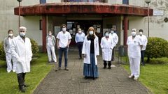 En el centro de salud de A Guarda solo trabajan cuatro m�dicos y otros cuatro est�n de baja