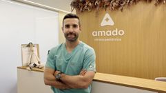 Alfonso Amado es pediatra y trabaja en el hospital �lvaro Cunqueiro y en una cl�nica en Pontevedra.