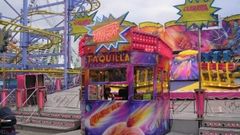 Una atracci�n durante la Semana Negra