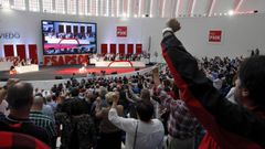 Clausura del 32 Congreso de la Federaci�n Socialista Asturiana