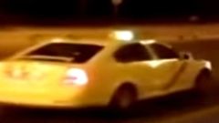 Un taxista kamikaze y ebrio siembra el p�nico en Madrid